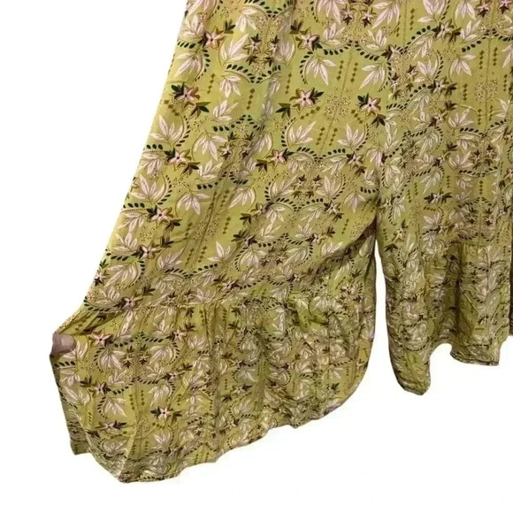 Floral Green Jumpsuit - Picture 5 of 10